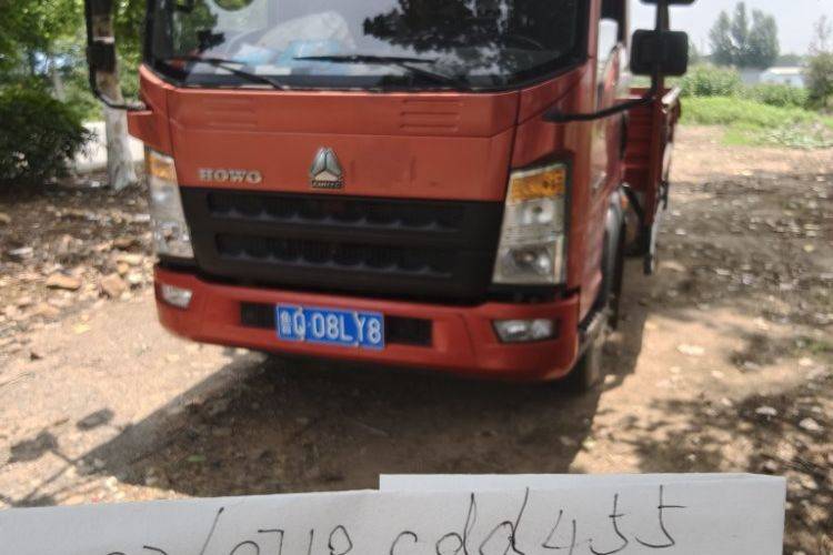 二手重汽HOWO轻卡 110马力 载货车