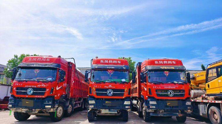 二手东风商用车 450马力 自卸车