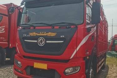 二手东风商用车 天锦KR PLUS 290马力 4X2 6.8米仓栅式载货车(国六) 单桥 东风康明斯二手载货车 黄牌图片