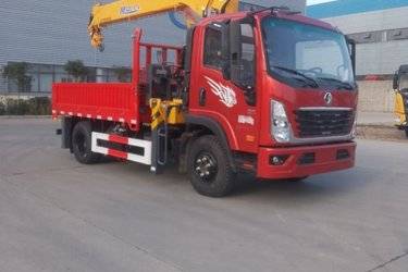 二手随车吊 中国重汽成都商用车 捷狮 190 6 4X2图片
