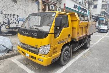 二手福田 时代金刚728 115马力 4X2 3.3米自卸车(国六) 单桥 北汽福田二手自卸车 蓝牌图片
