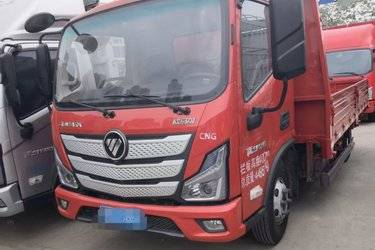 二手福田 欧马可S1 2L 150马力 CNG 4.17米单排栏板轻卡(国六) 单桥 云内动力二手载货车 蓝牌图片