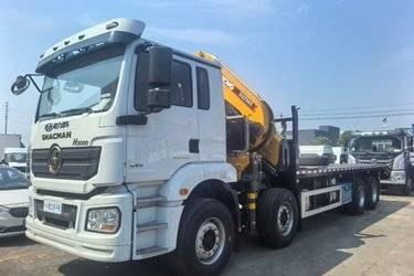 二手随车吊 陕汽重卡 德龙新M3000 350 8.5 8X4