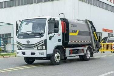 二手垃圾运输车 东风多利卡 多利卡D6 132 6 4X2图片