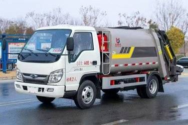 二手垃圾运输车 福田瑞沃 金刚 115 6 4X2