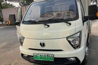 二手飞碟EF3 3.5T 3.95米单排纯电动仓栅式小卡55.7kWh  二手电动卡车电动载货车