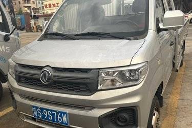 二手东风小康 D72 LV0  1.6L 105马力 CNG 2.6米双排栏板微卡(国六) 单桥 朝柴二手载货车 蓝牌图片