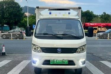 二手福田祥菱M2 3.7米单排纯电动厢式微卡 宁德时代55.7kWh  二手电动卡车电动载货车图片
