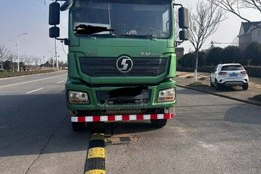 二手陕汽商用车 轩德X3 加强版 420马力 8X4 7.6米自卸车(国五) 前四后八 西安康明斯二手自卸车 黄牌图片