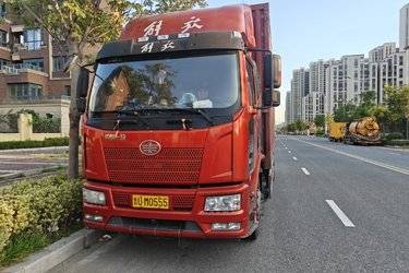 二手一汽解放 J6L中卡 2020款 超值版 180马力 4X2 6.75米栏板载货车(国五) 单桥 大柴二手载货车 黄牌图片