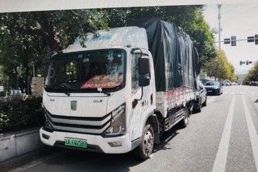 二手吉利远程 GLR 4.5T 4.1米单排增程式仓栅式轻卡  二手电动卡车电动载货车图片