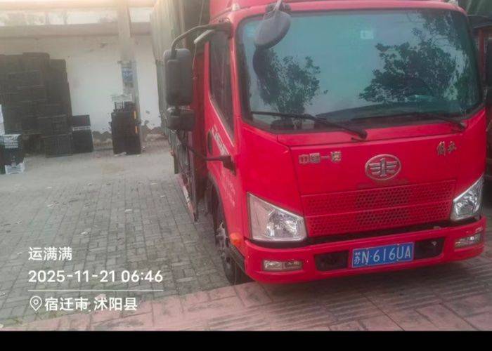 二手一汽解放轻卡 130马力 载货车