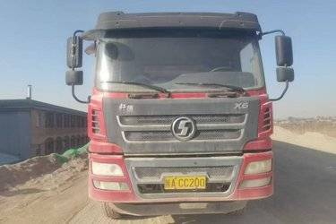 二手陕汽商用车 轩德X6 豪华版 300马力 8X4 6.5米自卸车(国五) 前四后八 潍柴二手自卸车 黄牌图片