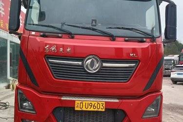 二手东风商用车 天龙KL 560马力 6X4牵引车(超速挡)(国五) 双驱 东风康明斯二手牵引车 黄牌