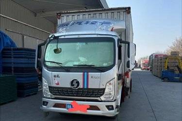 二手陕汽轻卡 德龙K5000 高配型 130马力 3.85米AMT自动挡排半厢式轻卡(国六) 单桥 潍柴二手载货车 蓝牌图片
