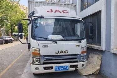 二手江淮 帅铃Q6 120马力 4.12米单排厢式轻卡(国五) 单桥 江淮锐捷特二手载货车 蓝牌图片