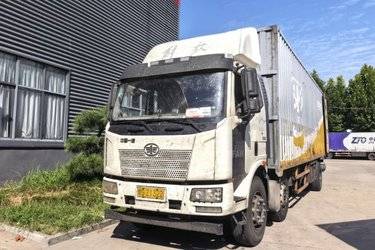 二手一汽解放 J6L重卡 320马力 6X2 中置轴轿运车(宏昌天马)(国五) 前四后四 锡柴二手载货车 黄牌图片