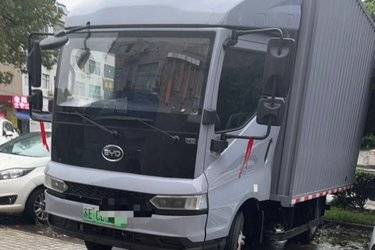 二手比亚迪T5EV 财富版 4.5T 4.03米单排纯电动厢式轻卡132kWh  二手电动卡车电动载货车图片