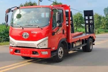 二手平板运输车 一汽解放轻卡 虎V 160 4.2 4X2图片
