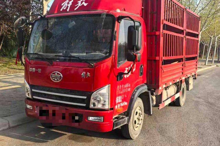二手一汽解放轻卡 156马力 载货车