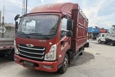 二手时代领航M5 3L CNG 130马力 6档 4.17米单排仓栅式轻卡(国六) 单桥 云内动力二手载货车 蓝牌图片