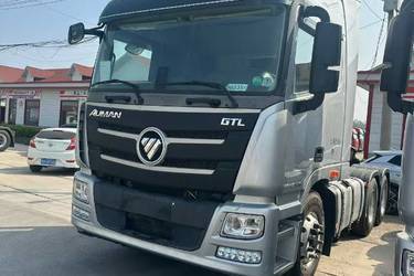 二手福田 欧曼GTL 北方版 520马力 6X4 牵引车(国六)(有缓速器)(国六) 双驱 福田康明斯二手牵引车 黄牌图片