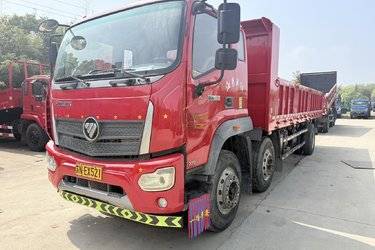 二手福田 瑞沃ES5 220马力 6X2 7.4米自卸车(国五) 前四后四 玉柴二手自卸车 黄牌