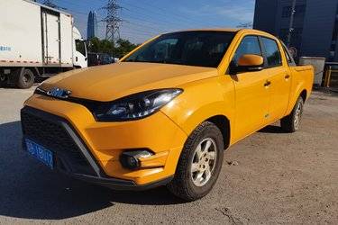 二手江铃 顺达小卡 116马力 2.11米双排厢式轻卡(国六) 单桥 江铃二手载货车 蓝牌图片