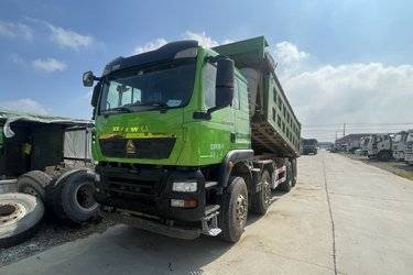 二手中国重汽 HOWO TX重卡 440马力 8X4 6.8米自卸车(国六) 前四后八 曼二手自卸车 黄牌