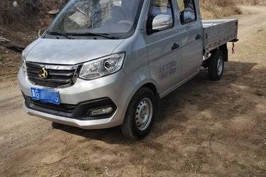 二手长安跨越 新豹T3 超值版舒适型 1.4L 103马力 汽油 2.22米双排栏板小卡(国六) 单桥 东安二手载货车 蓝牌图片