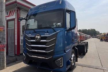 二手福田 欧曼GTL 质享版 500马力 6X4 LNG牵引车(液缓)(国六) 双驱 康明斯二手牵引车 黄牌图片