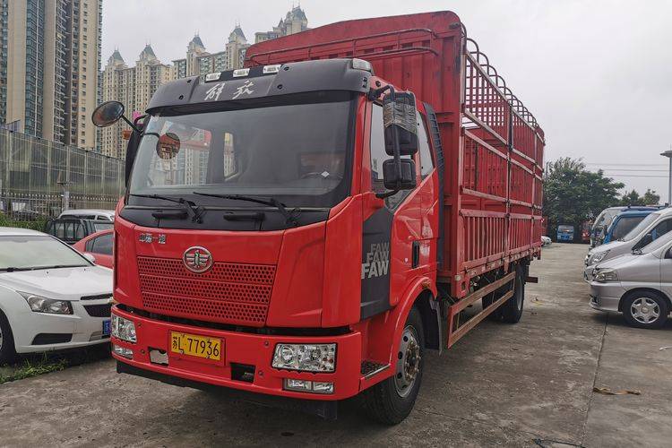 镇江市二手载货车 二手一汽解放载货车 二手一汽解放解放j6l载货车 载