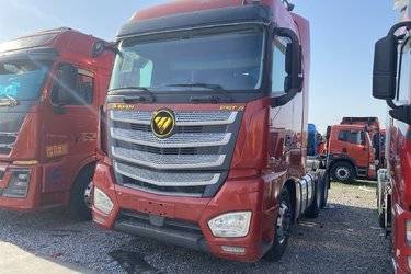 二手福田 欧曼EST 6系重卡 穿越版 510马力 6X4 AMT自动挡牵引车(国五) 双驱 福田康明斯二手牵引车 黄牌图片