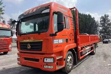 二手中国重汽 汕德卡SITRAK G5S重卡 豪华版 290马力 4X2 6.8米AMT自动档栏板载货车(国六) 单桥 曼二手载货车 黄牌