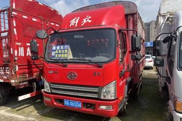 二手解放 虎VH 156马力 4.16米单排仓栅式轻卡(国五) 单桥 云内动力二手载货车 蓝牌图片