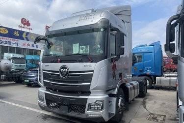 二手福田 欧曼GTL 北方版 基本型 470马力 4X2 AMT自动挡牵引车(国六) 单桥 福田康明斯二手牵引车 黄牌图片