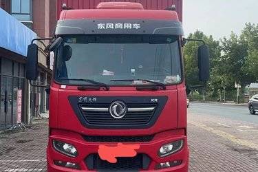 二手东风商用车 天锦KR 260马力 4X2 9.8米厢式载货车(国六) 单桥 雷诺二手载货车 黄牌