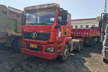 二手陕汽重卡 德龙新M3000 复合版 430马力 6X4牵引车(低顶)(国五) 双驱 潍柴二手牵引车 黄牌图片