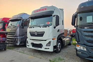 二手东风商用车 天龙KL重卡 465马力 4X2牵引车(国六) 单桥 东风康明斯二手牵引车 黄牌图片