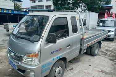 二手北汽黑豹 兴运G6 1.5L 116马力 汽油 3米排半栏板小卡(国六) 单桥 东安二手载货车 蓝牌