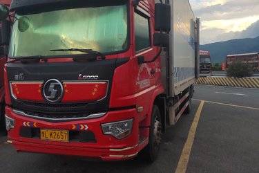 二手冷藏车 陕汽专用(德尊牌) 陕汽重卡底盘 145 6.8 4X2图片