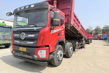 二手东风华神 HV5 245马力 6X2 6.8米自卸车(国六) 前四后四 玉柴二手自卸车 黄牌