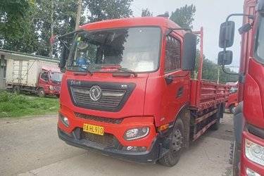 二手东风商用车 天锦KR 180马力 4X2 6.75米栏板载货车(国五) 单桥 东风康明斯二手载货车 黄牌图片