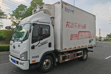 二手冷藏车 一汽解放轻卡 J6F 165 4 4X2