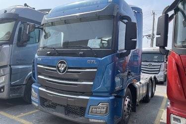 二手福田 欧曼EST 基本型 520马力 6X4 牵引车(国六) 双驱 福田康明斯二手牵引车 黄牌