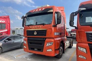 二手中国重汽 汕德卡SITRAK G7S重卡 510马力 6X4 AMT自动档牵引车(国六) 单桥 曼二手牵引车 黄牌