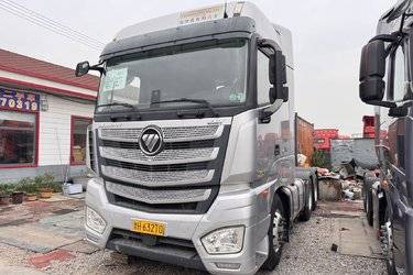 二手福田 欧曼EST 6系重卡 北方版 580马力 6X4 AMT自动挡牵引车(国六) 双驱 福田康明斯二手牵引车 黄牌图片