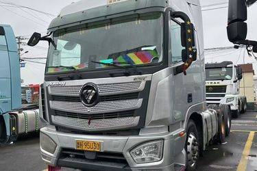 二手福田 欧曼EST 6系重卡 510马力 6X4牵引车(国五) 双驱 福田康明斯二手牵引车 黄牌图片