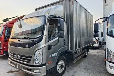 二手现代商用车 泓图500 143马力 4.165米单排厢式轻卡(国五) 单桥 玉柴二手载货车 蓝牌图片