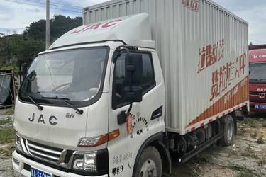 二手江淮 骏铃S6 130马力 3.82米排半厢式轻卡(国六) 单桥 云内动力二手载货车 蓝牌图片